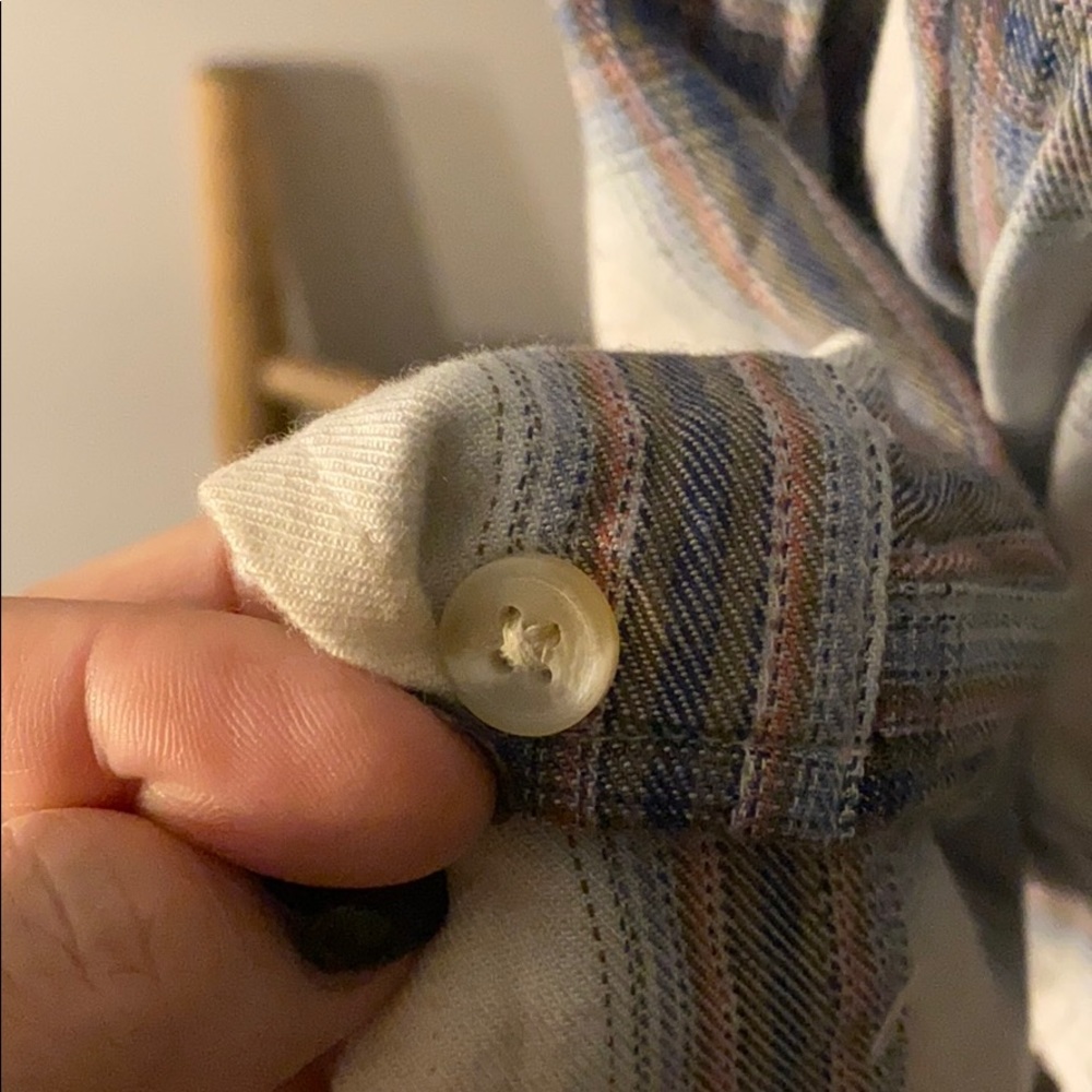 Plaid button down - Picture 4 of 5
